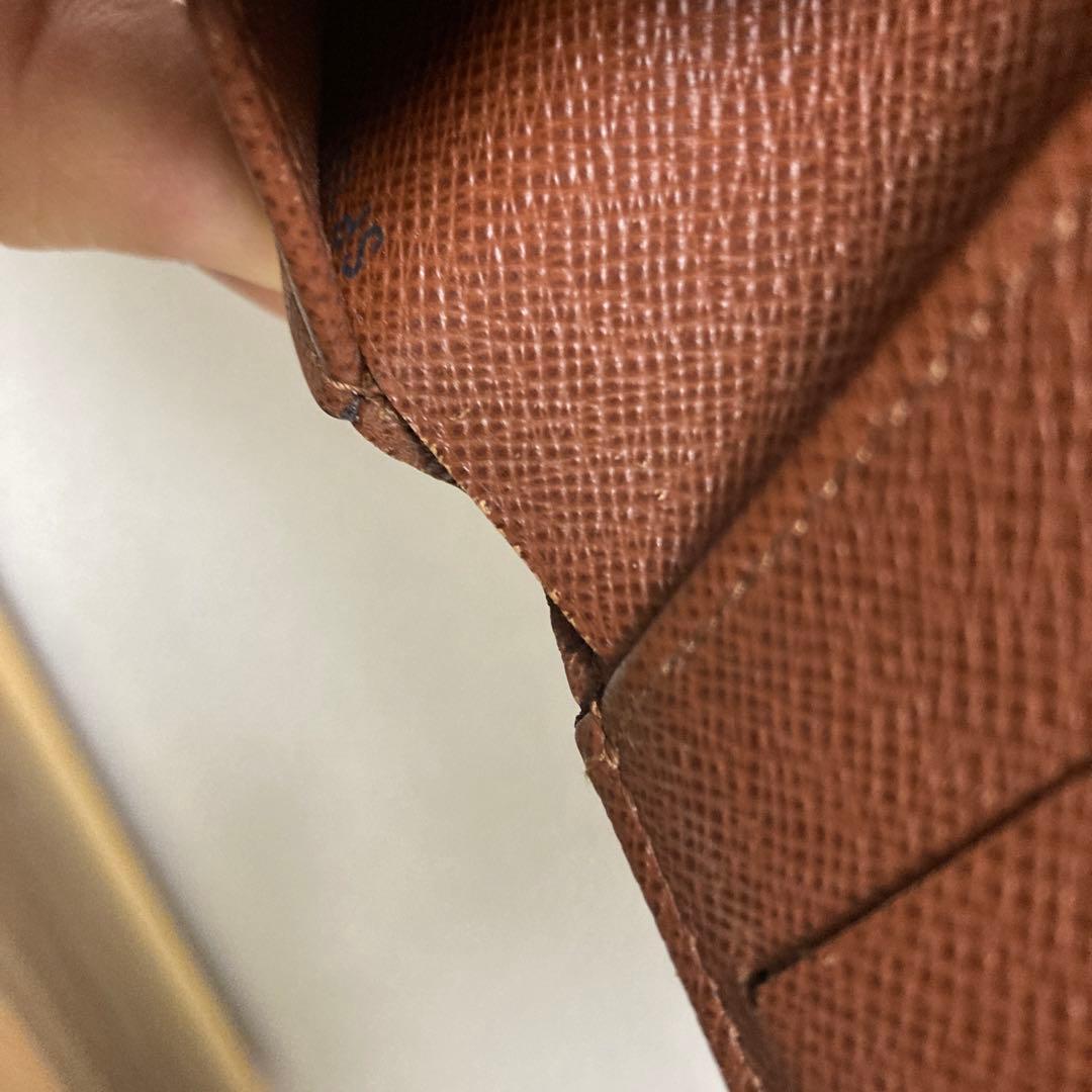 ルイビトン 三つ折り 財布。