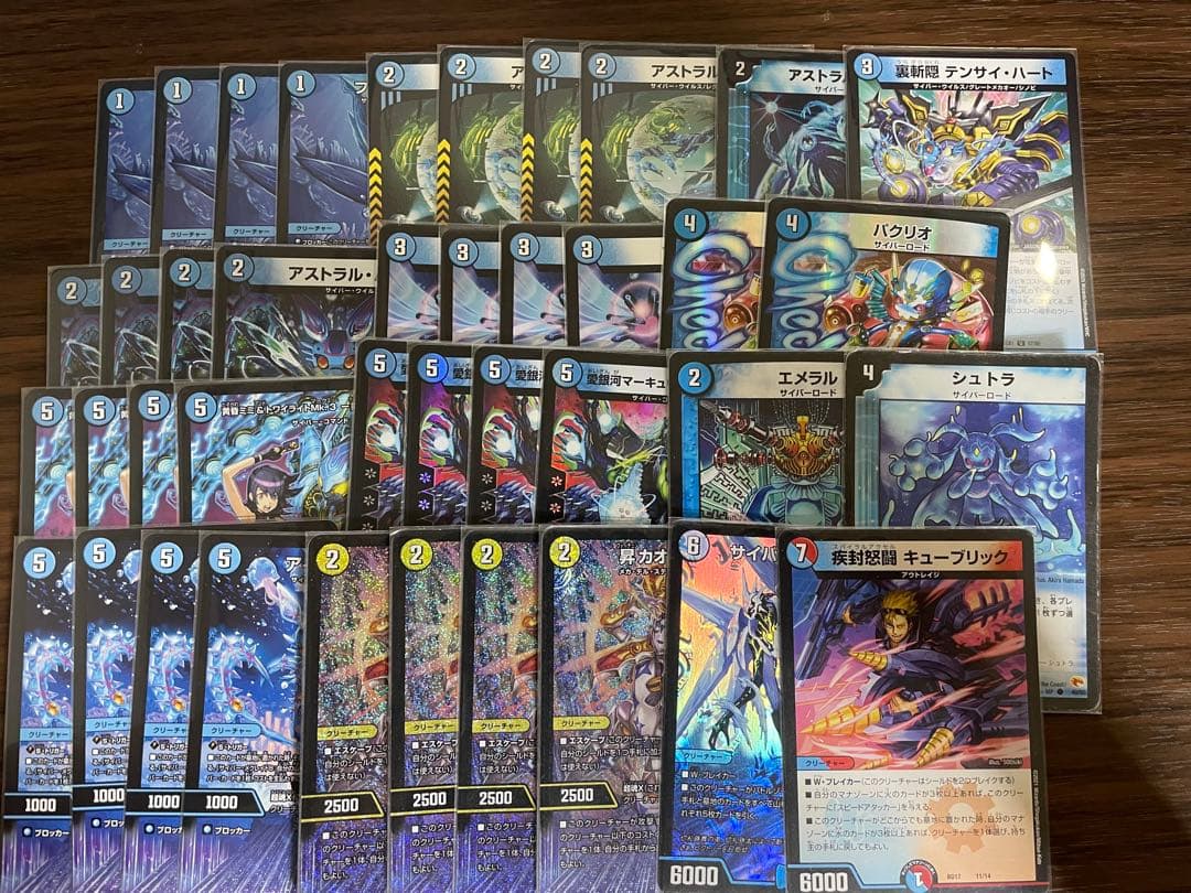 青単サイバー 水単サイバー デッキ