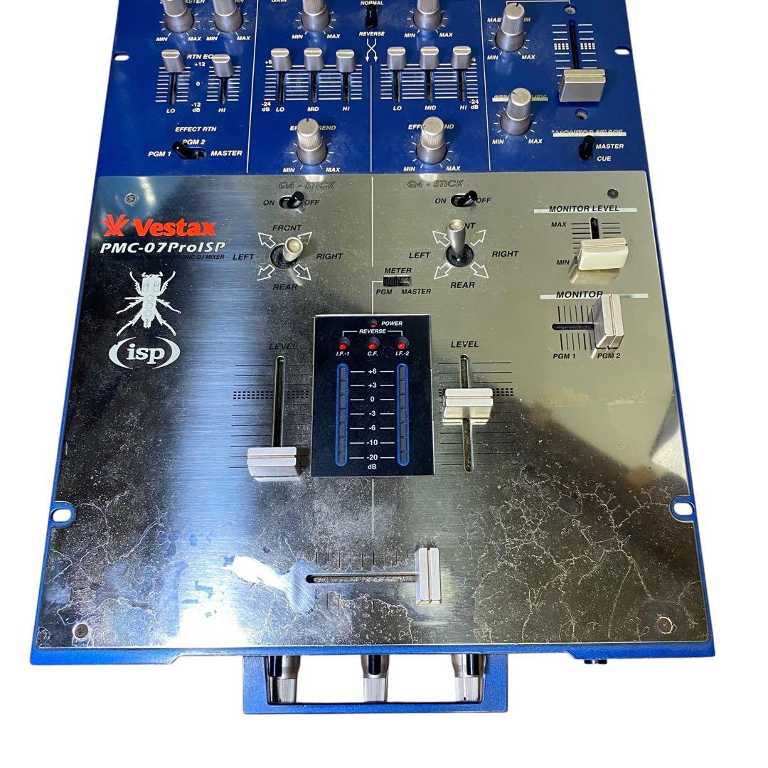 希少✨Vestax PMC-07Pro ISR DJミキサー　アダプター無し