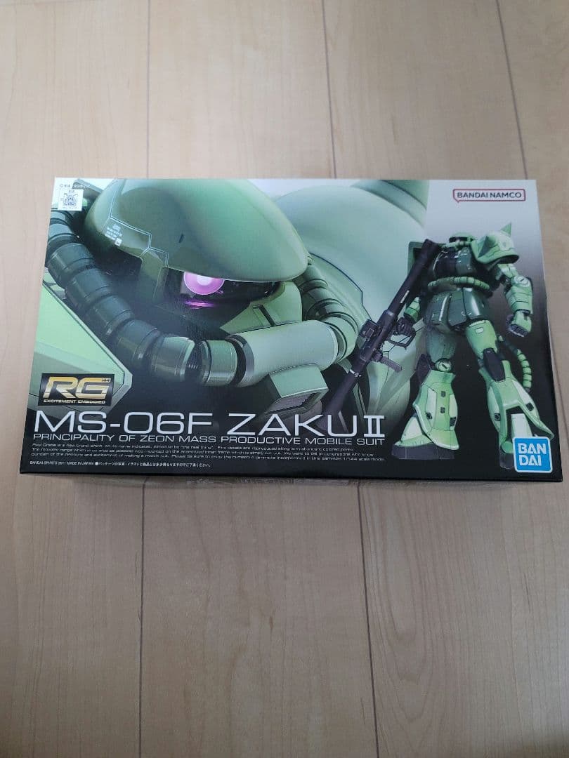 RG SINANJU & MS-06F ZAKU II セット