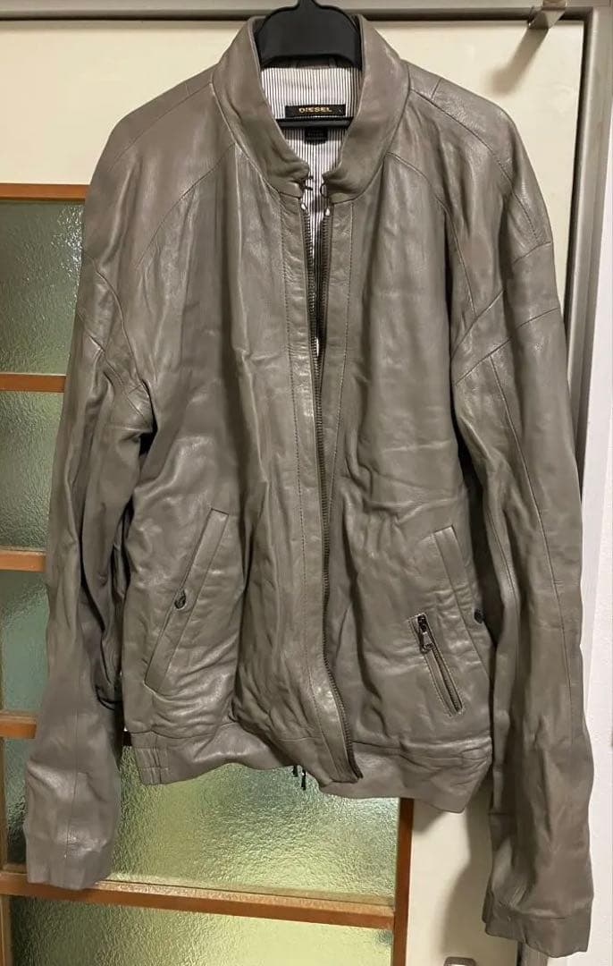 DIESEL BLACK GOLD レザージャケット Lサイズ　羊革