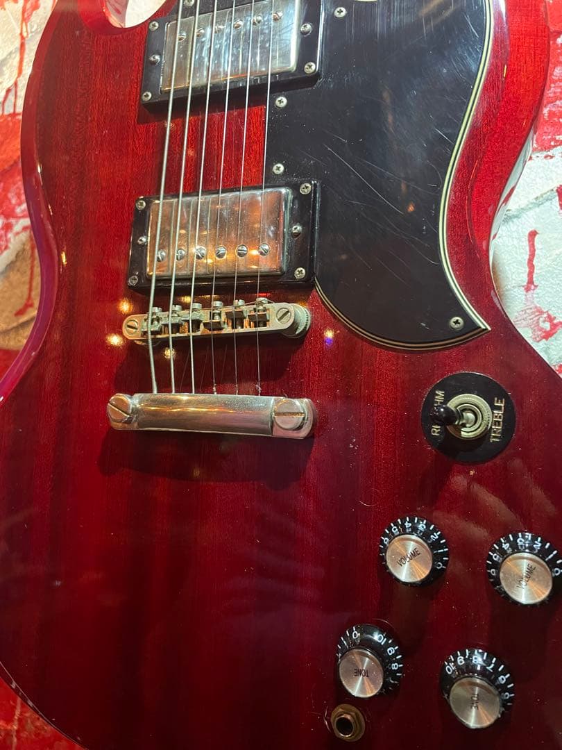 Epiphone SG チェリーレッド エレキギター