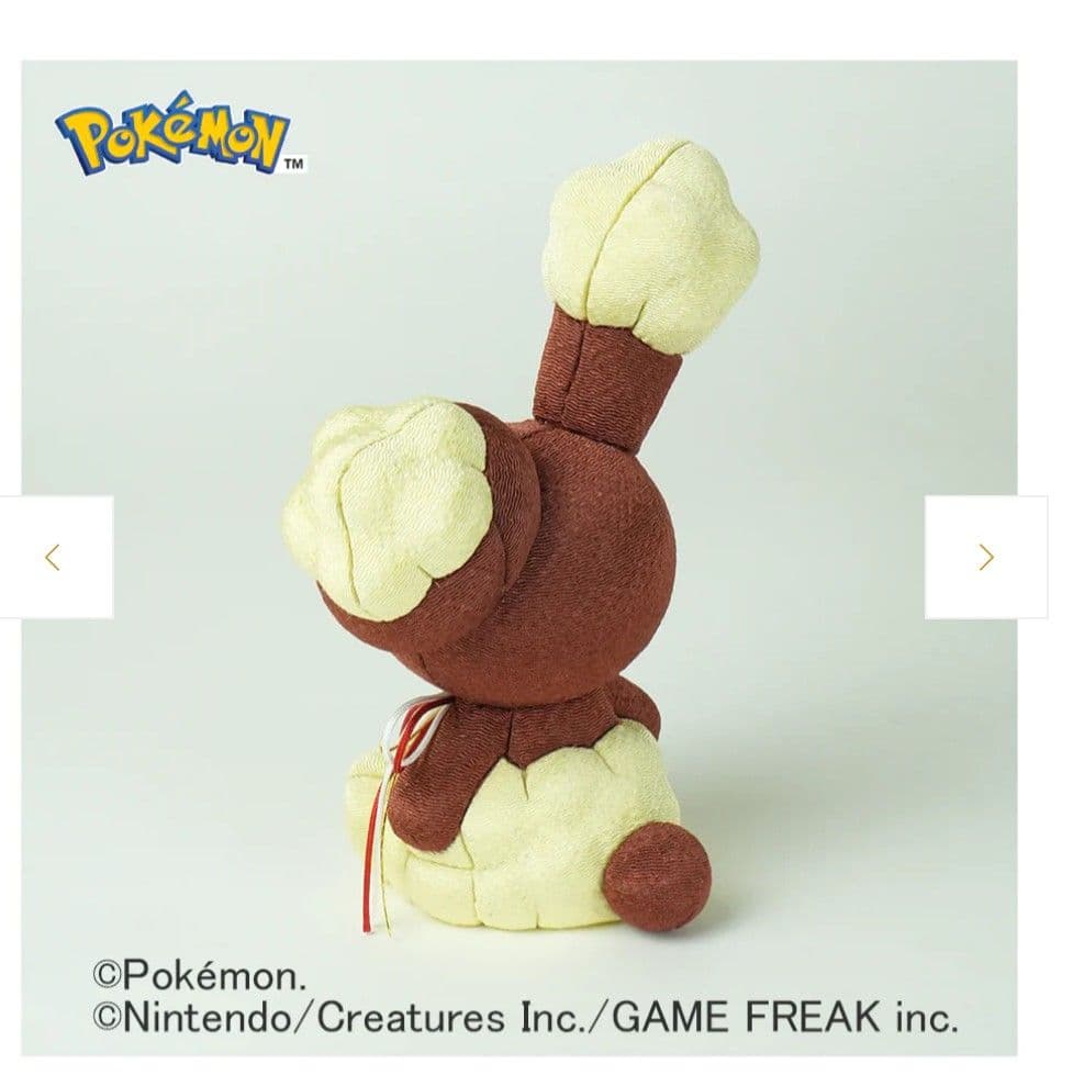 真多呂　木目込み　ポケモン　ミミロル　伝統工芸