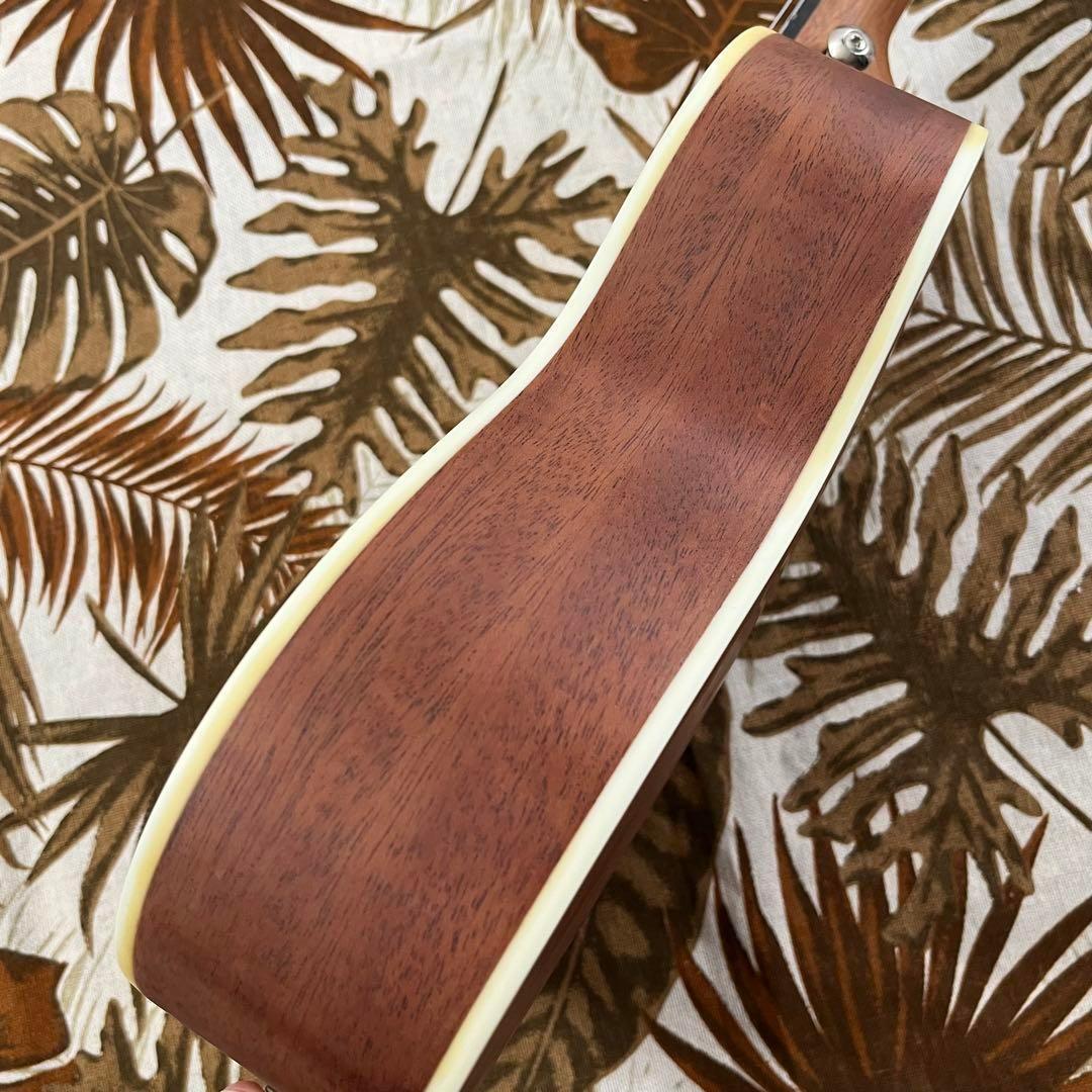 【IRIN】マホガニー材・アバロン貝のコンサートウクレレ【ウクレレ専門店】