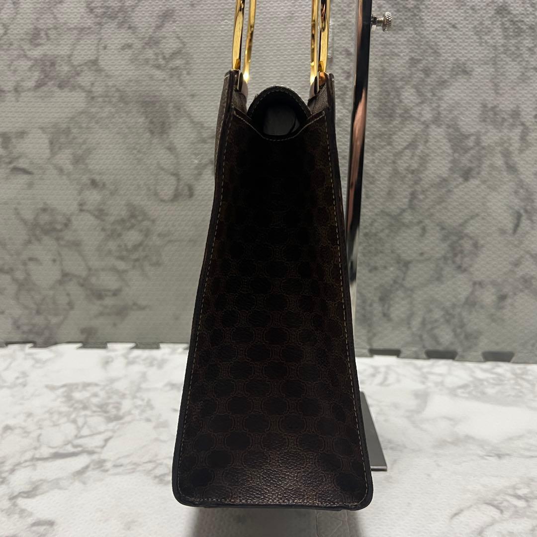 美品✨希少✨セリーヌ ガンチーニハンドル マカダム ハンドバッグ ビンテージ