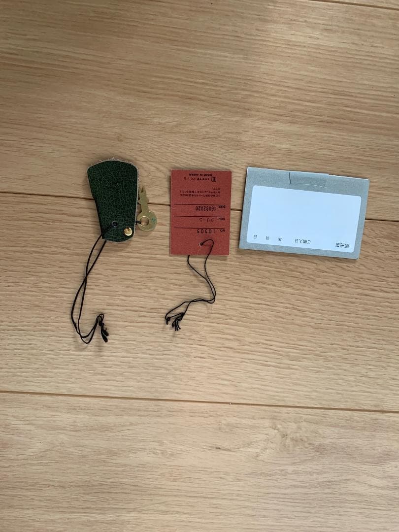 オリーブグリーン レザーボストンバッグ