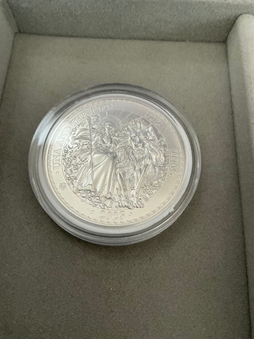 ウナとライオン　2022、2023、2024年　3枚セット　セントヘレナ　銀貨