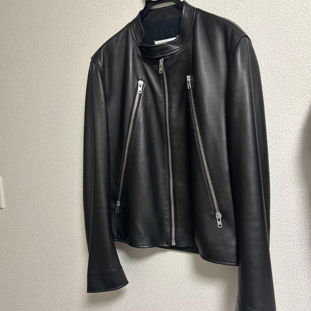 確実正規品 メゾンマルジェラ 八の字ライダース 48