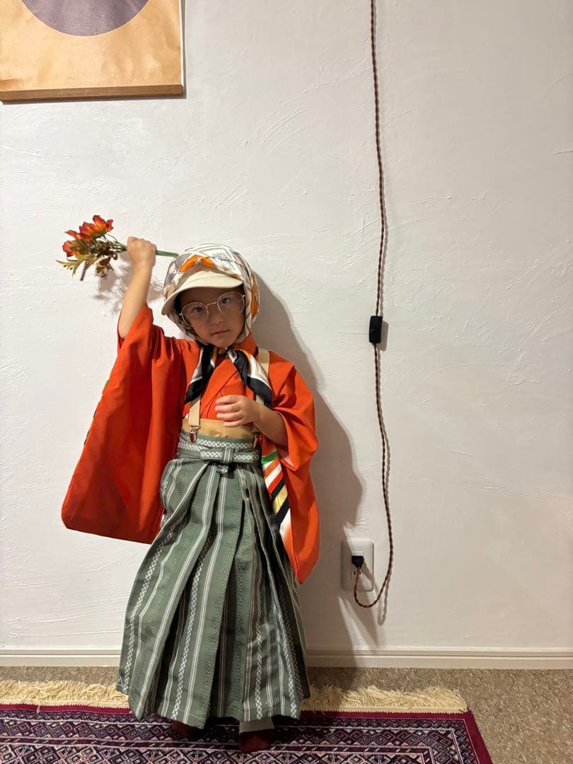 簡易袴　七五三　3歳　男の子