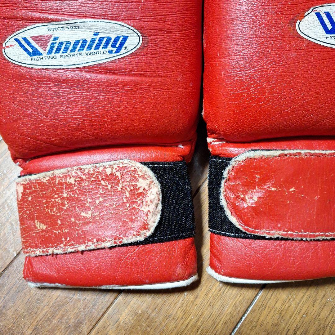 318 Winning ボクシンググローブ 赤 ソフトタイプ 14os