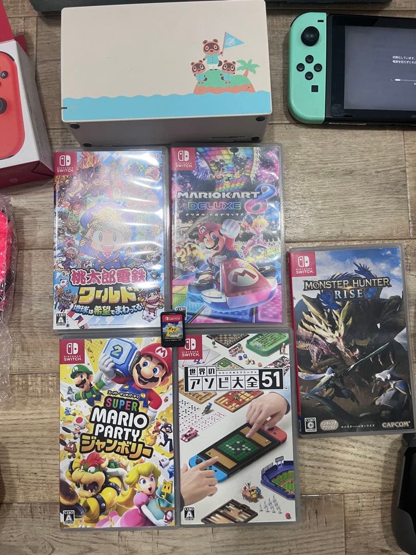 Nintendo Switch 本体 あつ森+ ゲームソフトセット