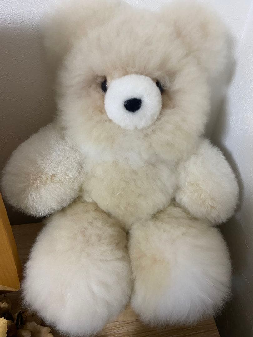 ベビーアルパカ毛　テディベア　大きいサイズ