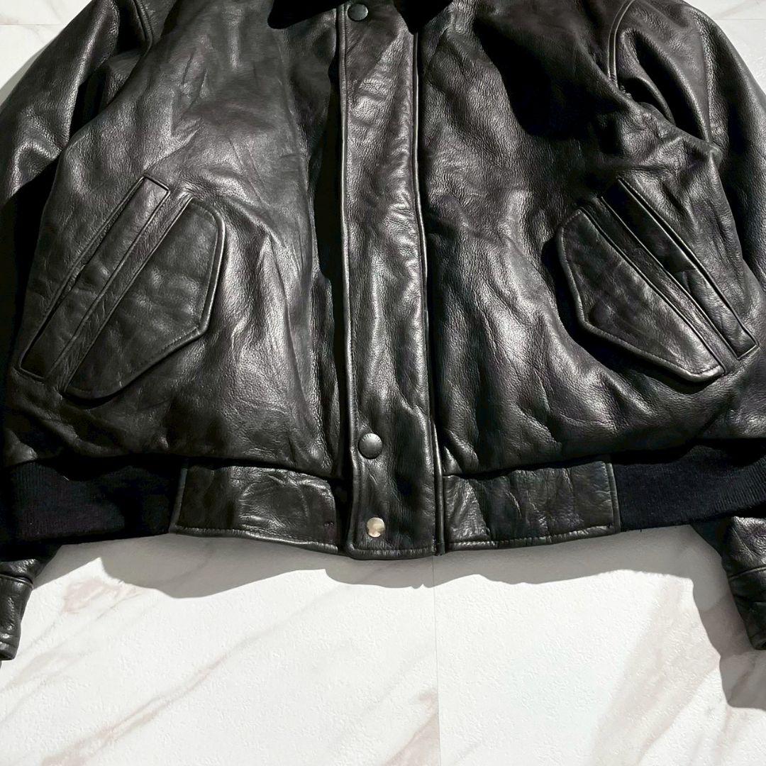 90's ダウンジャケット Eddie Bauer レザージャケット XXL