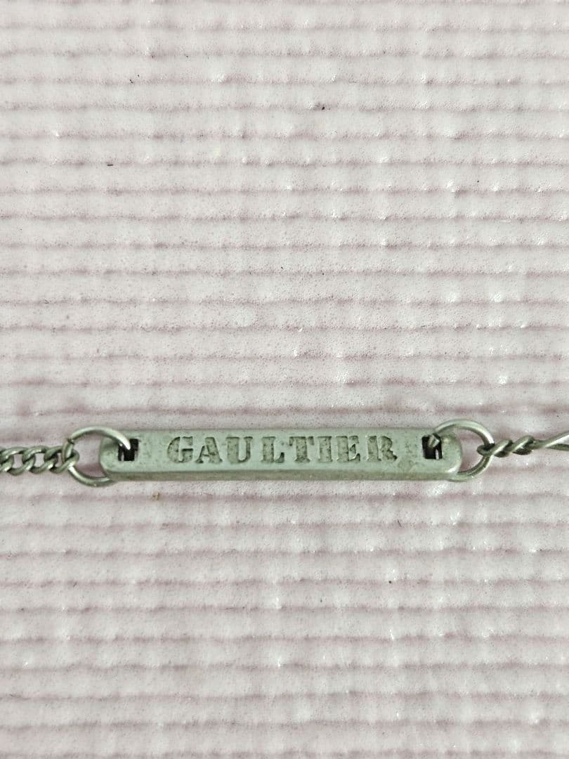 【新品】Jean Paul Gaultier☆ロゴ ブレスレット☆アンクレット