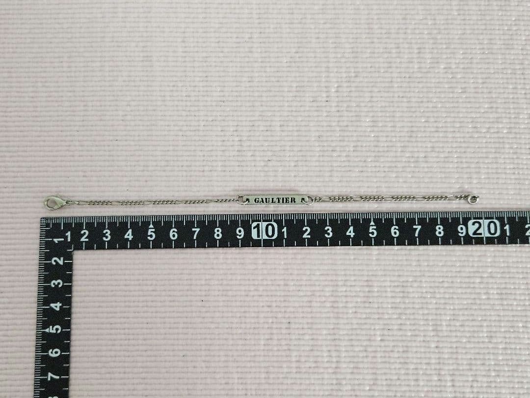 【新品】Jean Paul Gaultier☆ロゴ ブレスレット☆アンクレット