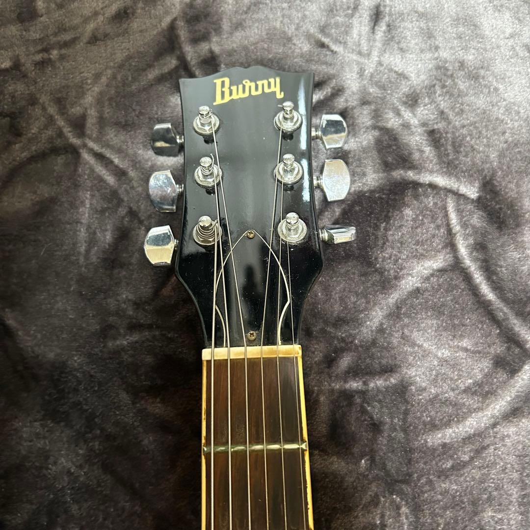 Burny エレキギター サンバースト　楽器 ソフトケース付き