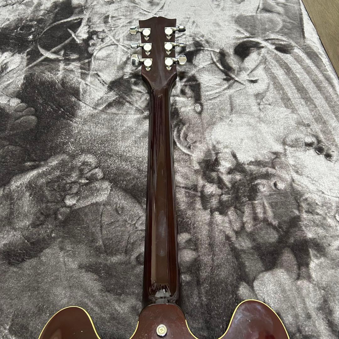 Burny エレキギター サンバースト　楽器 ソフトケース付き