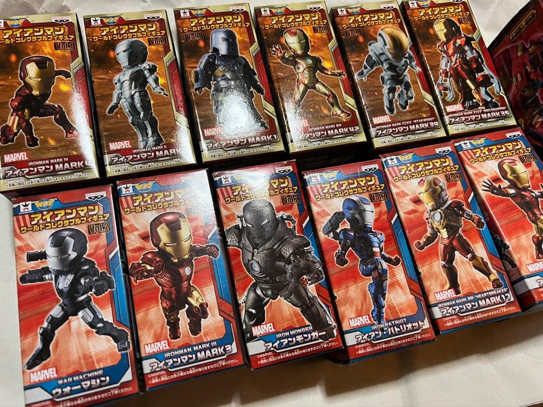 アイアンマン ワーコレ12体セット＋ハルクバスター