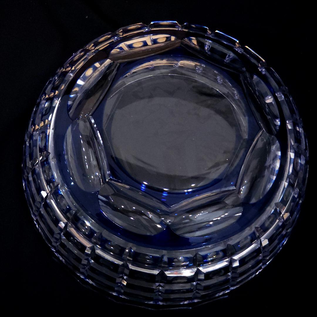 カガミクリスタル 瑠璃 盛鉢