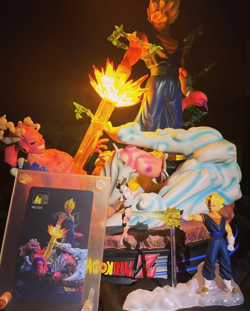 F4 スタジオ　ドラゴンボール　ベジット　vs 魔人ブウ　塗装済み完成品　ガレキ