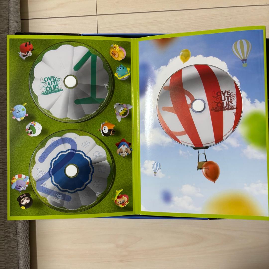 ミュージック LOVE OUT LOUD: LOVE MOONSPHERE DVD GMMTV