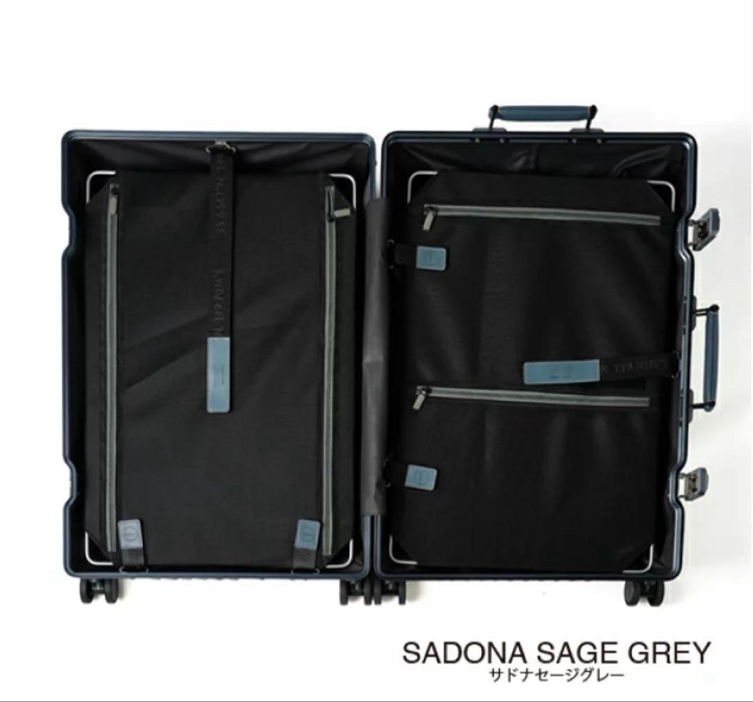 [新品未使用]イノベーター innovator アルミスーツケース 70L