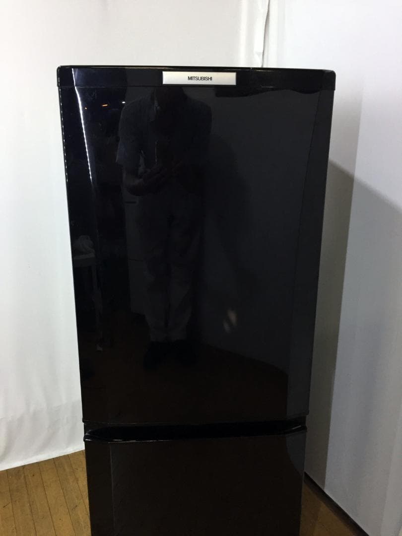 美品 中古★三菱 146L 冷蔵庫 【MR-P15T-B】