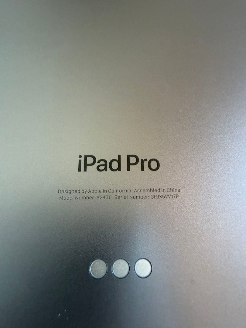 【極美品】iPad Pro 12.9インチ 第6世代 Wi-Fi専用ケース付