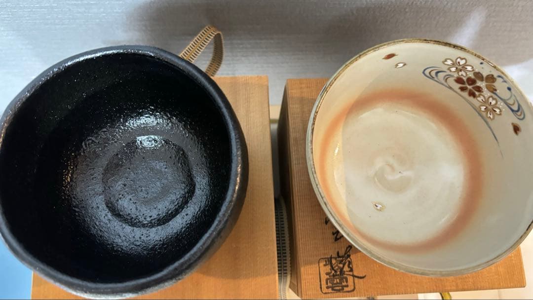 ★16日迄限定価格★ 桂窯 造 黒天目茶碗 茶器 茶道具 抹茶碗 黒楽