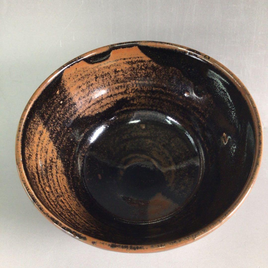 Ｒ６４５　茶碗　『高取焼』『未楽造』『即中斎　箱書』　抹茶碗　共箱　茶道具