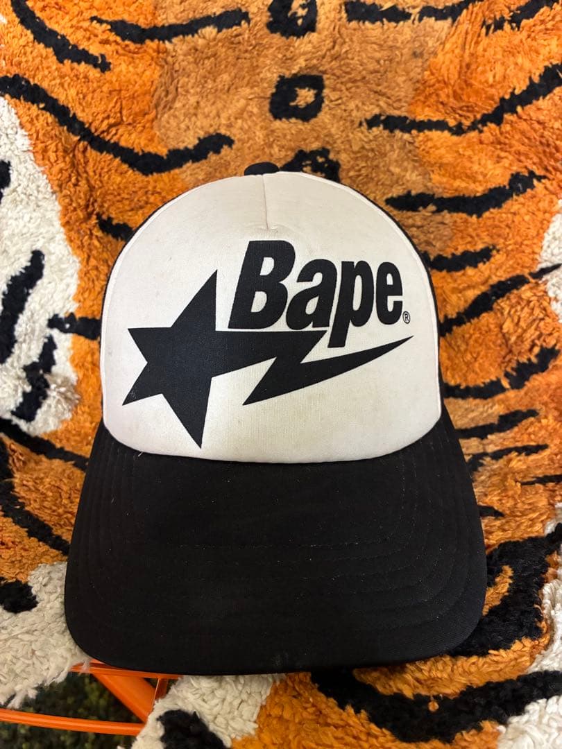 A BATHING APE メッシュキャップ