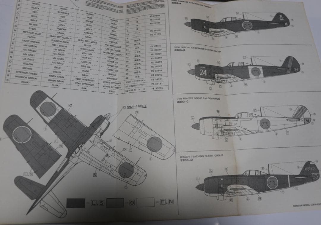 超貴重スワローモデル製　1／３２　キー８４　疾風　プラモデル　未開封・未組立