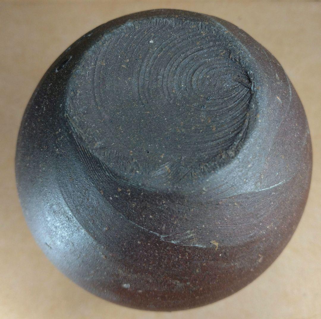 美品【人間国宝】藤原雄 備前徳利 共箱 共布 栞 備前焼徳利 無傷