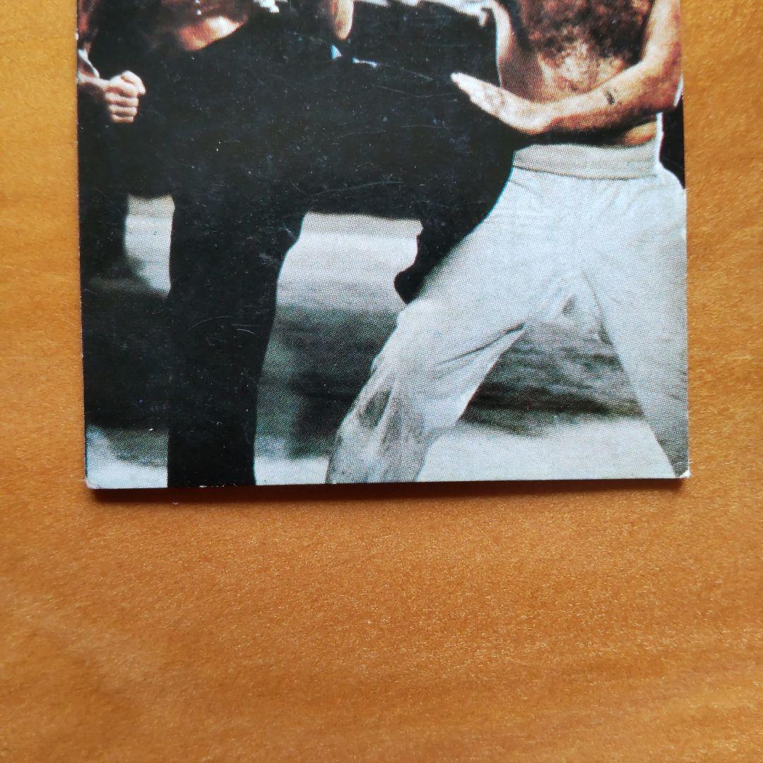 ブルース・リー ドラゴン ミニカード∕山勝∕ラッキーカード∕昭和レトロ∕希少