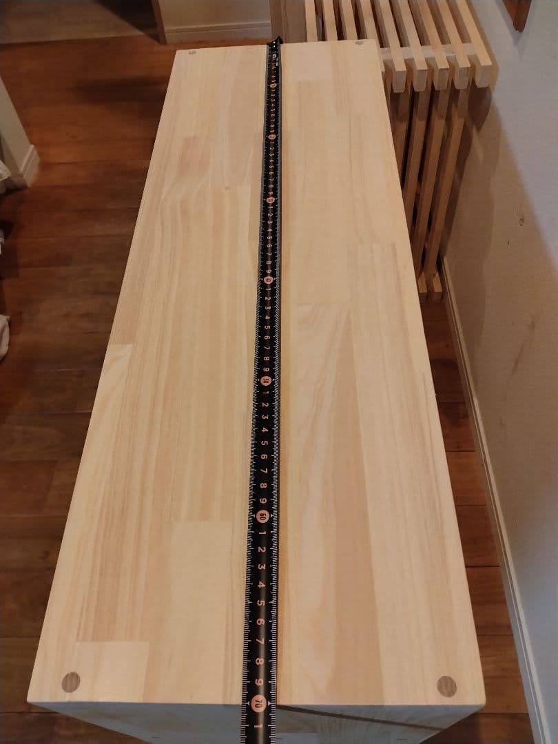 木製　ハンドメイド　オーダー　目の字　棚　シェルフ　ラック　本棚　マンガ　収納