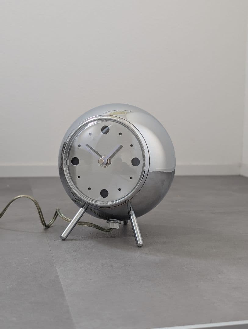 90's-00's Y2K スペースエイジ テーブルクロックランプ ヴィンテージ