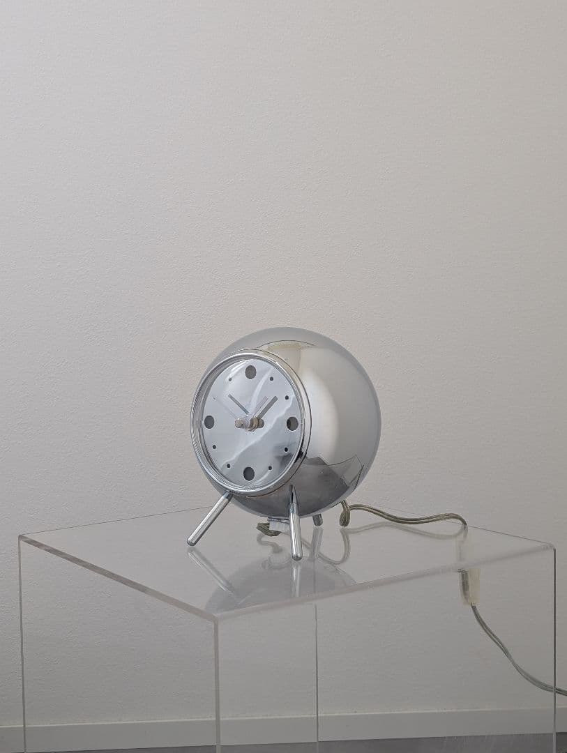 90's-00's Y2K スペースエイジ テーブルクロックランプ ヴィンテージ