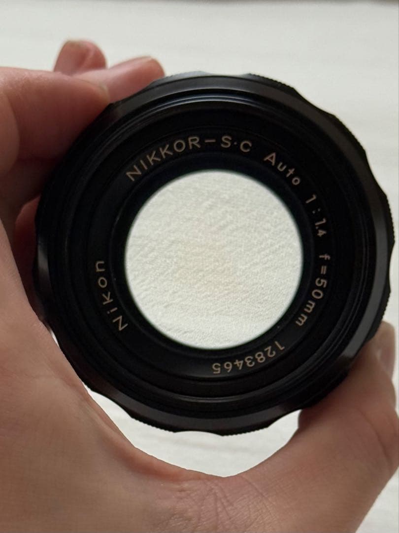 Nikon F フォトミック、NIKKOR-S•C 50mm F1.4