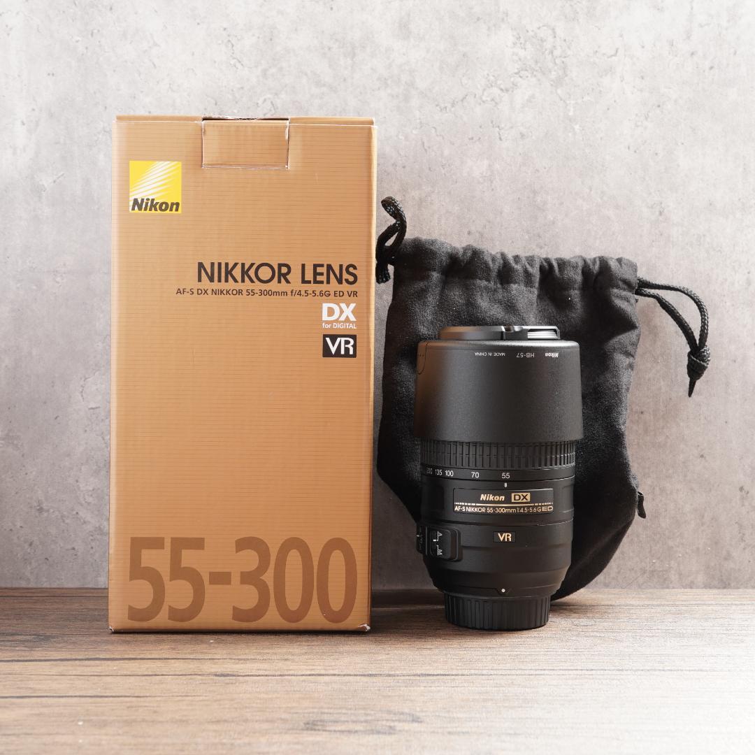 新品級✨望遠✨Nikon AF-S NIKKOR 55-300㎜　1040-2