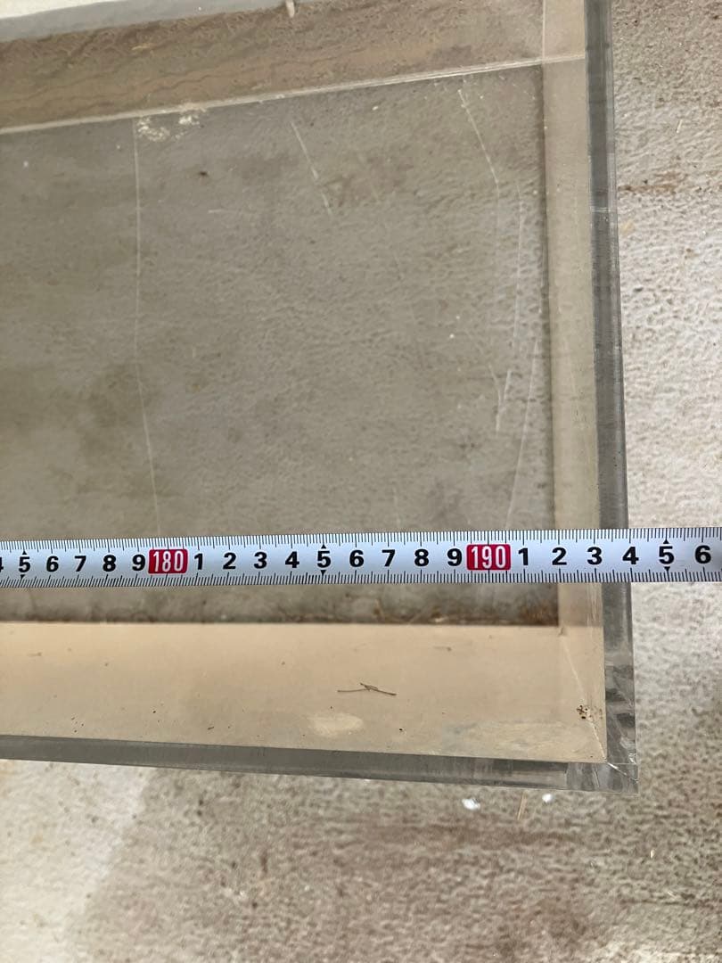 年末年始特化❗️清掃済みアクリル　ケース　大型　水槽