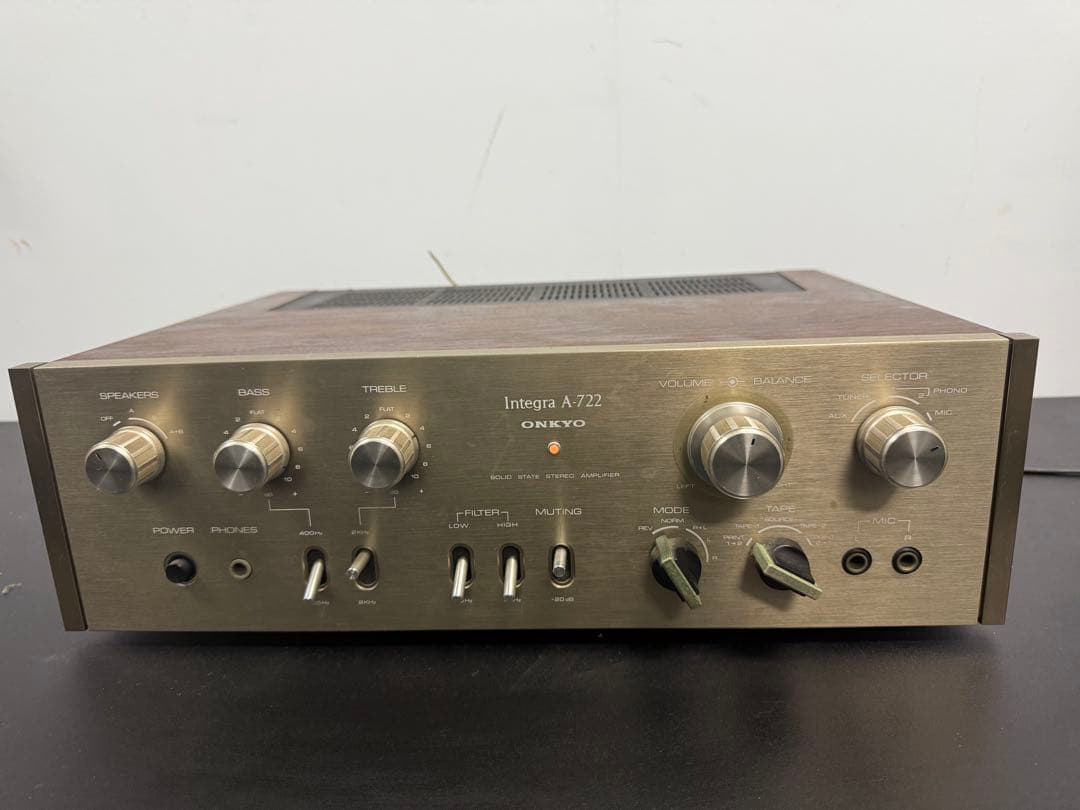 ONKYO Integra A-722NII/160 プリメイン　レトロ　昭和