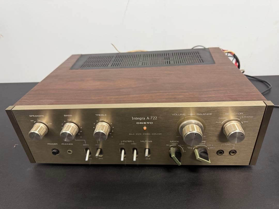 ONKYO Integra A-722NII/160 プリメイン　レトロ　昭和