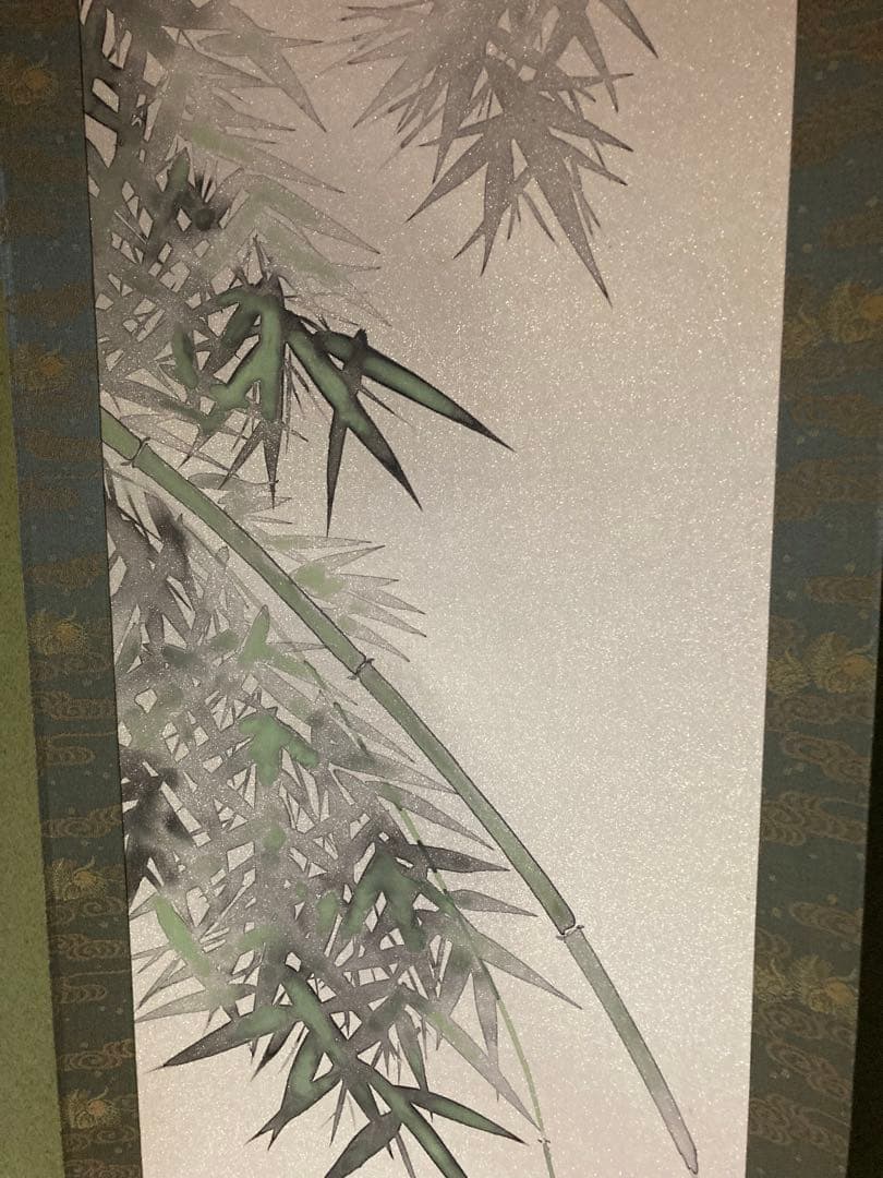 希少　掛軸（歳寒三友さいかんのさんゆう）　祥仙