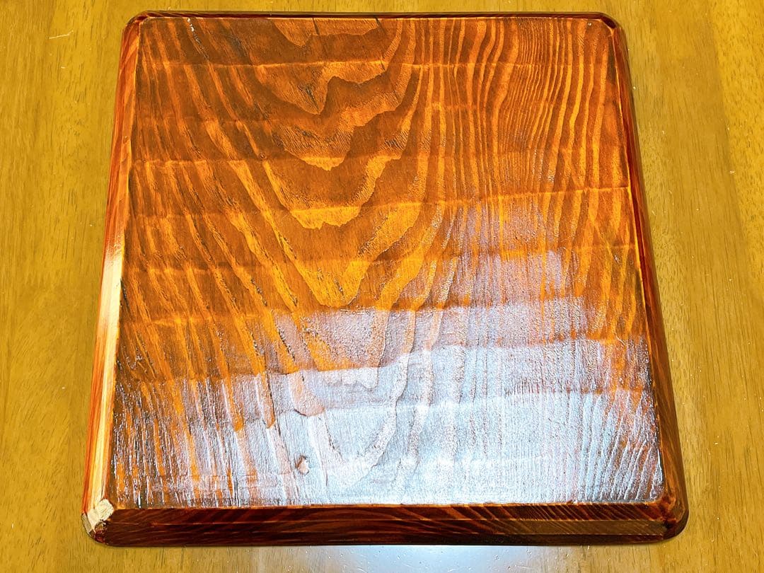時代物 お膳 讃岐彫り 正方形 お盆 アンティーク 漆器 トレー 木彫り５枚