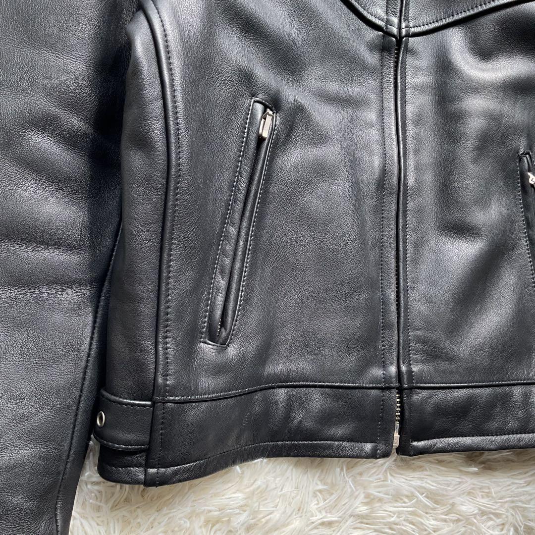 人気✨ハーレーダビッドソン　レザージャケット　シングルライダース　M ブラック