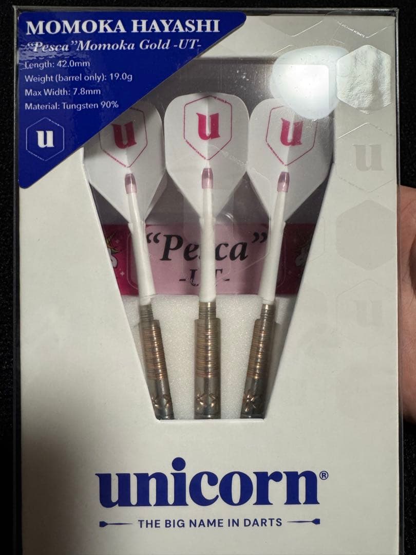 【ユニコーン】 林桃加モデル ペスカ モモカゴールド UT 19g