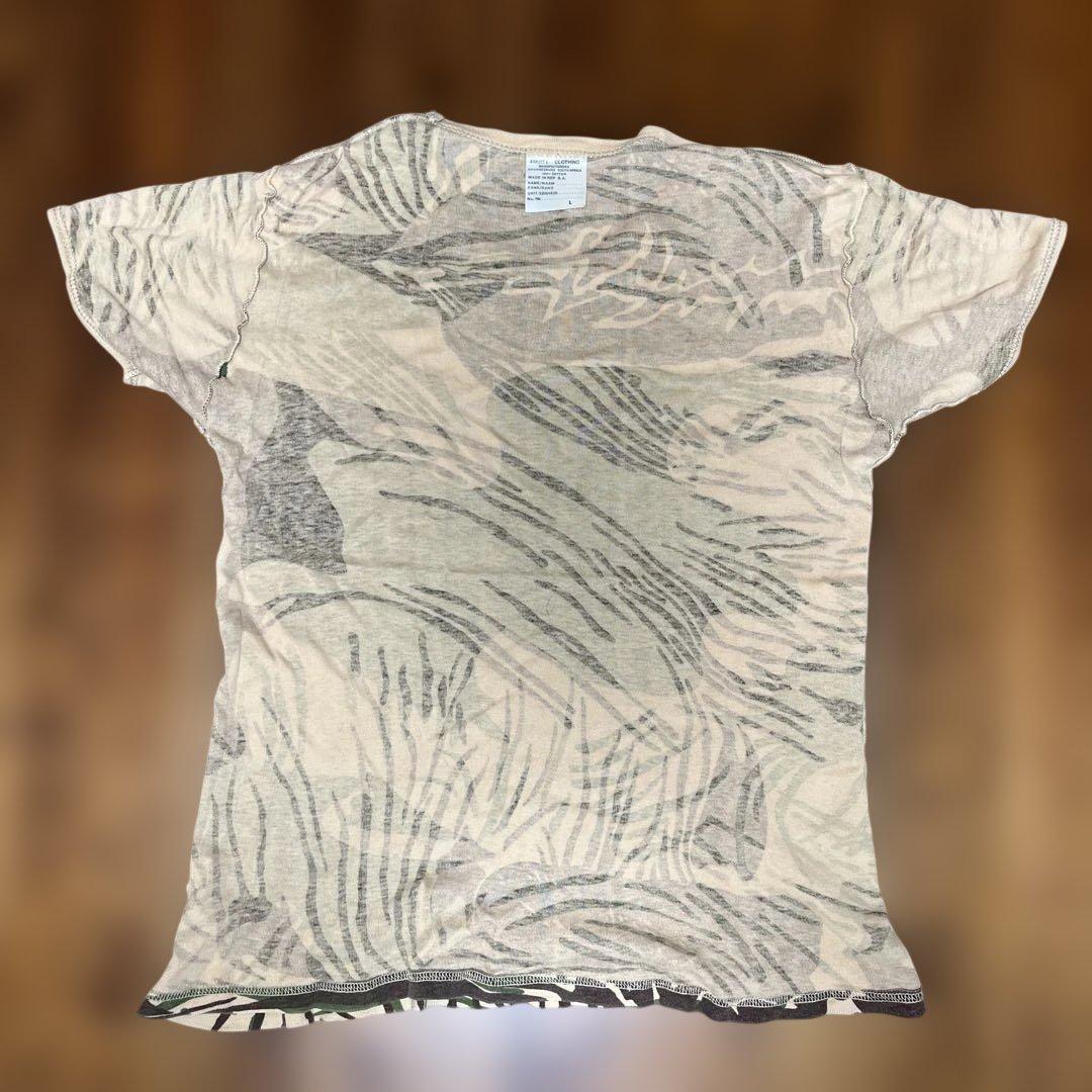 ローデシア迷彩Tシャツ、（Ｌサイズ）南アフリカ共和国製造