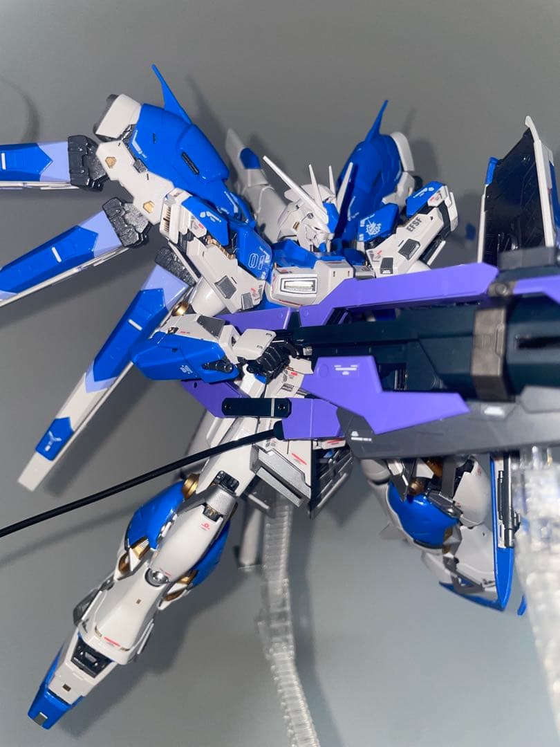 RG Hi-νガンダム ハイパー・メガ・バズーカ・ランチャー セット 完成品