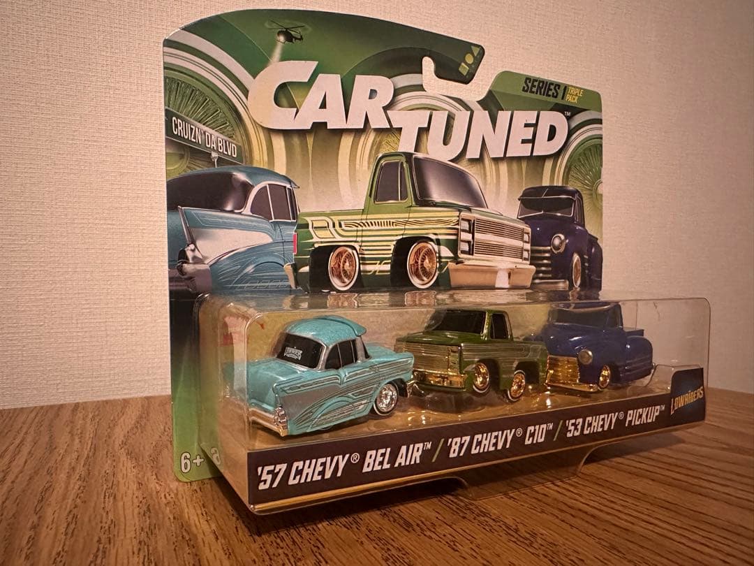 CarTuned「Lowriders」シリーズ1シボレートリプルパックセット