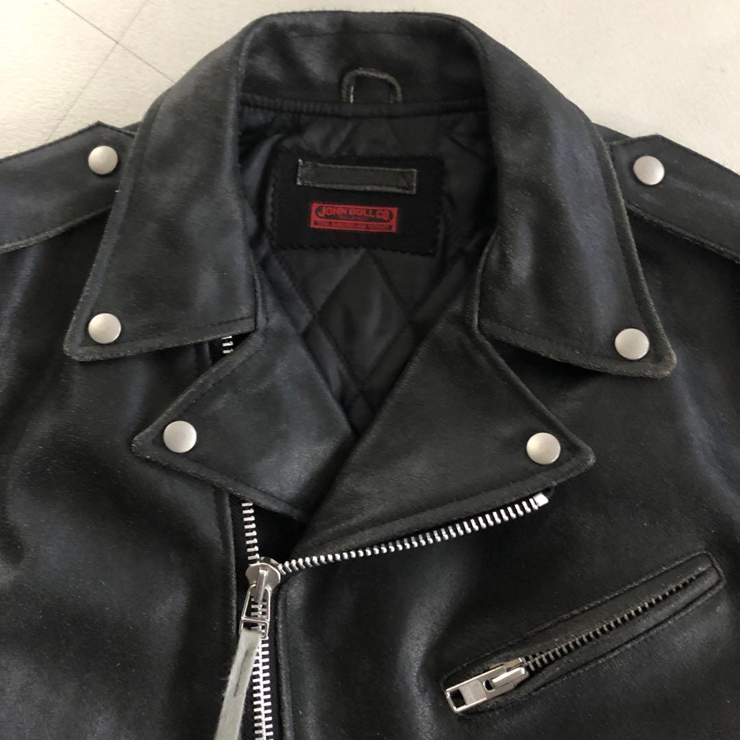 KazutoKJohnbull ジョンブル ダブルライダースジャケット